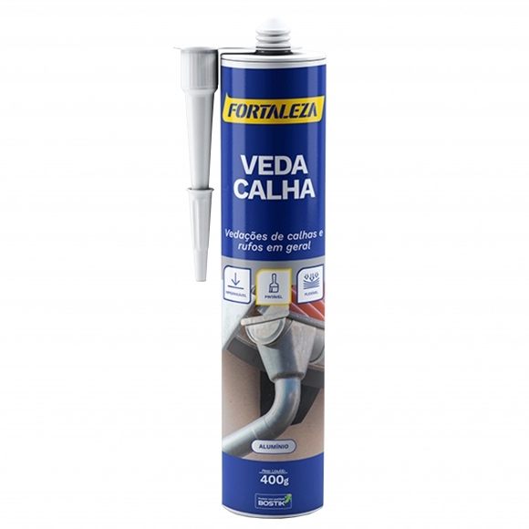 VEDA CALHA FORTALEZA ALUMINIO 400G